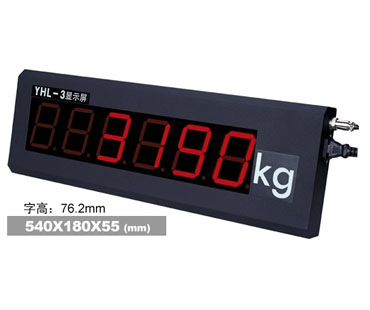 可选配大屏幕 尺寸有1英寸 3英寸 5英寸 8英寸